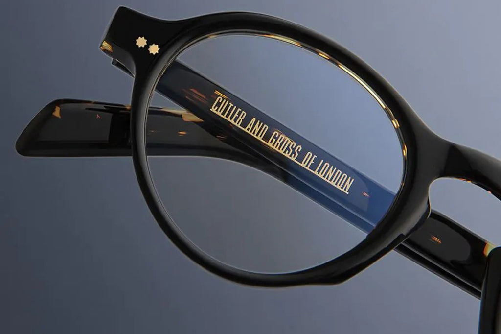 Cutler & Gross - GR08 Eyeglasses Black on Havana