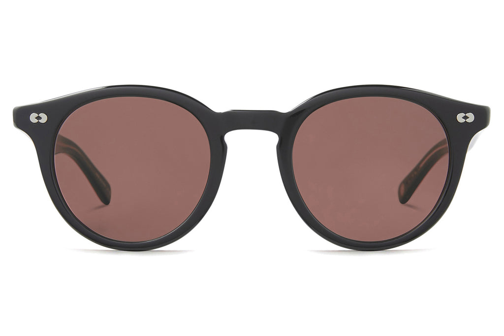Garrett Leight - Clune X Sunglasses Black with Pure Rosewood Lenses