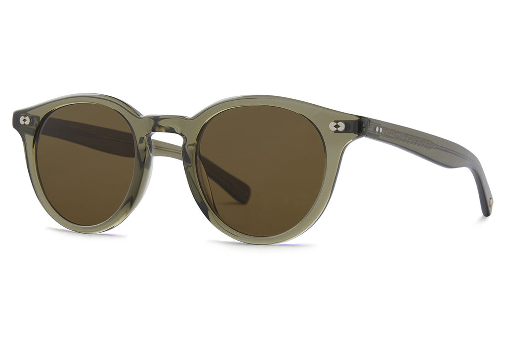 Garrett Leight - Clune X Sunglasses Willow with Pure Coffee Lenses
