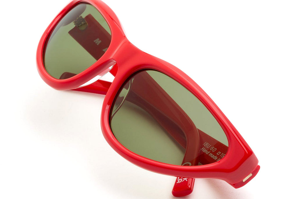 Marni® - Mavericks Sunglasses Solid Red