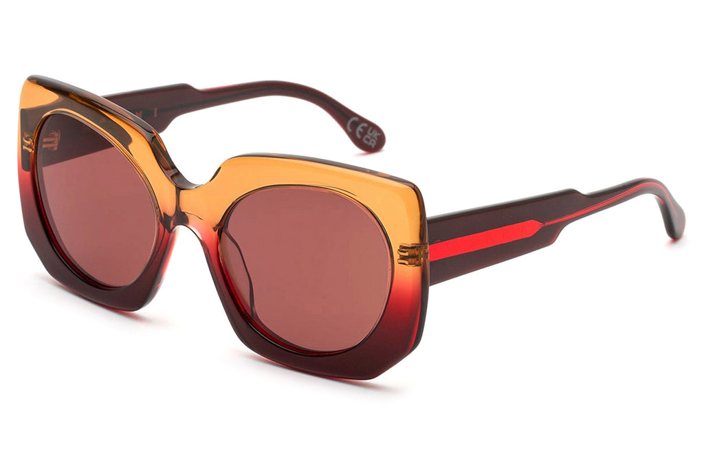 Marni® - Jellyfish Lake Sunglasses Lava Fade