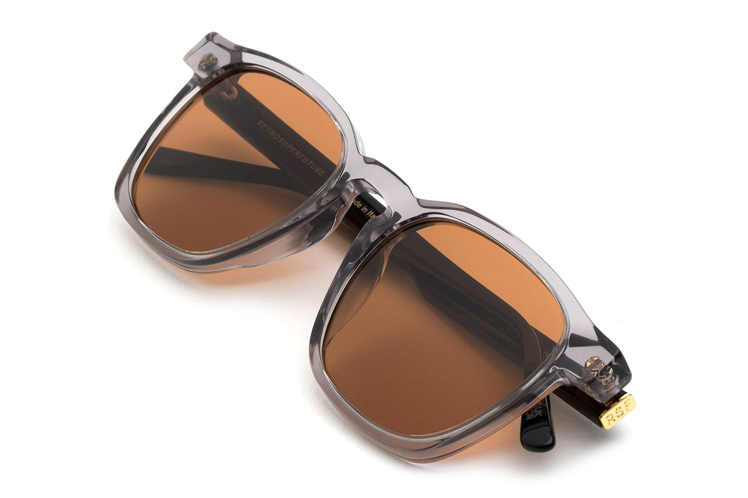 Retro Super Future Unico Sunglasses | Square Acetate Frame