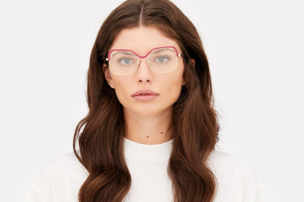 Marni® - Unila Valley Eyeglasses Burgundy/Gold