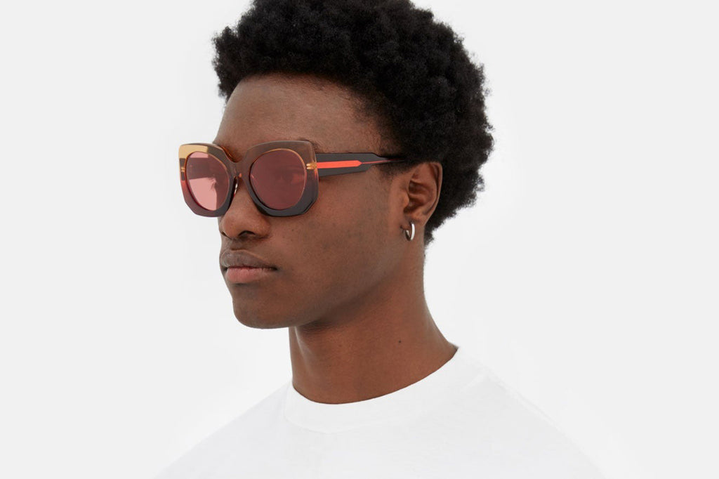 Marni® - Jellyfish Lake Sunglasses Lava Fade