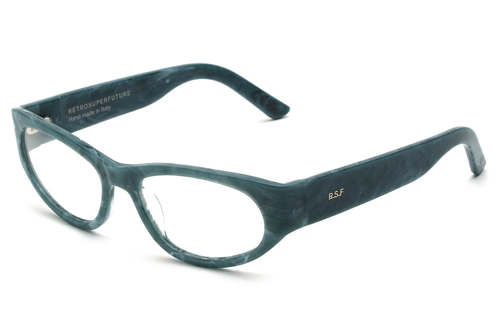 Retro Super Future® - Numero 112 Eyeglasses Marble Turquoise