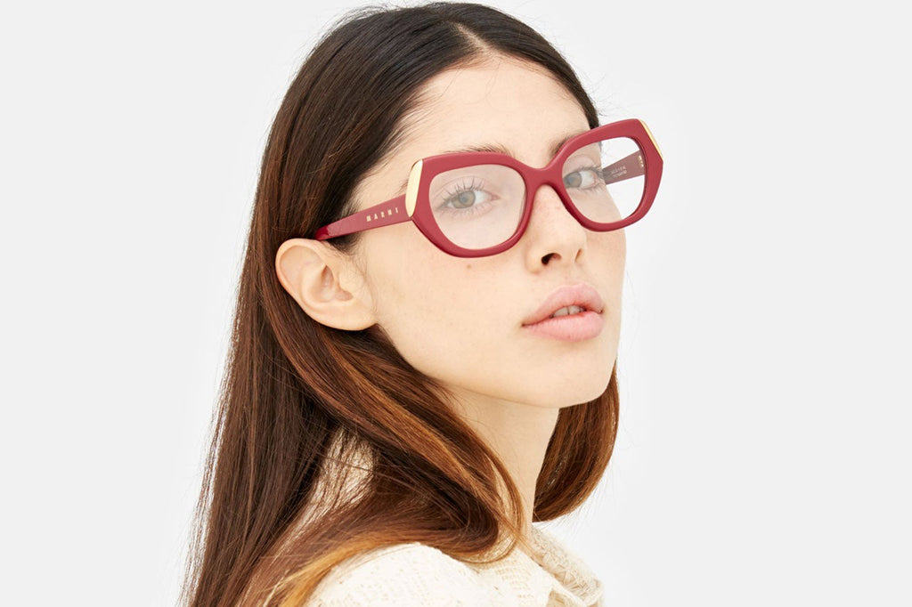 Marni® - Antelope Canyon Eyeglasses Bordeaux