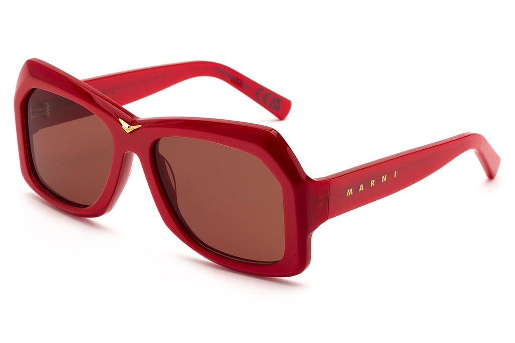 Marni® - Tiznit Sunglasses Metallic Cherry