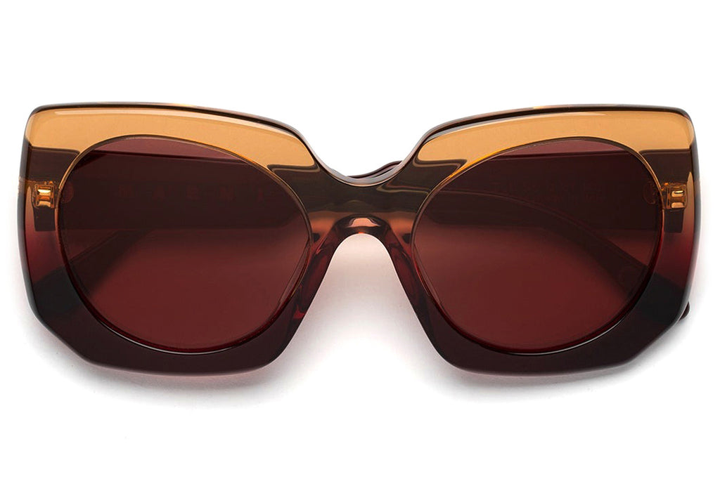 Marni® - Jellyfish Lake Sunglasses Lava Fade