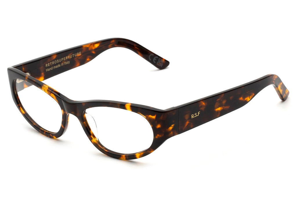 Retro Super Future® - Numero 112 Eyeglasses Burnt Havana