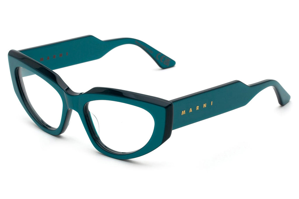 Marni® - Tahat Eyeglasses Metallic Teal