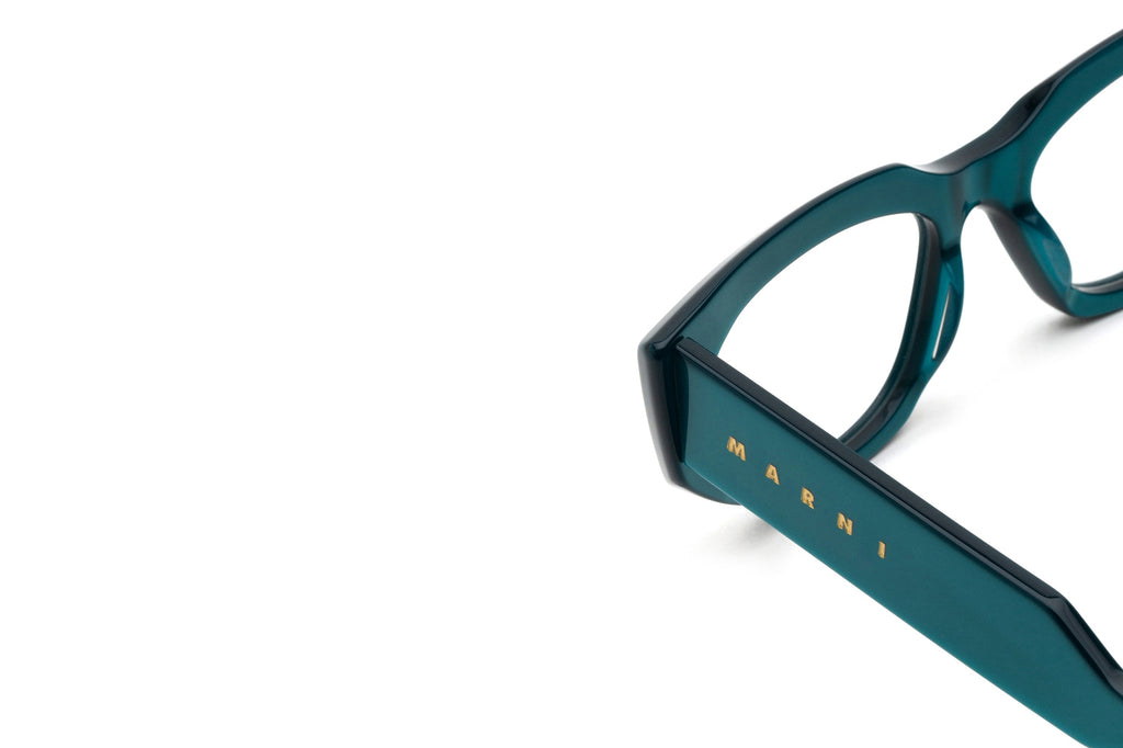 Marni® - Tahat Eyeglasses Metallic Teal