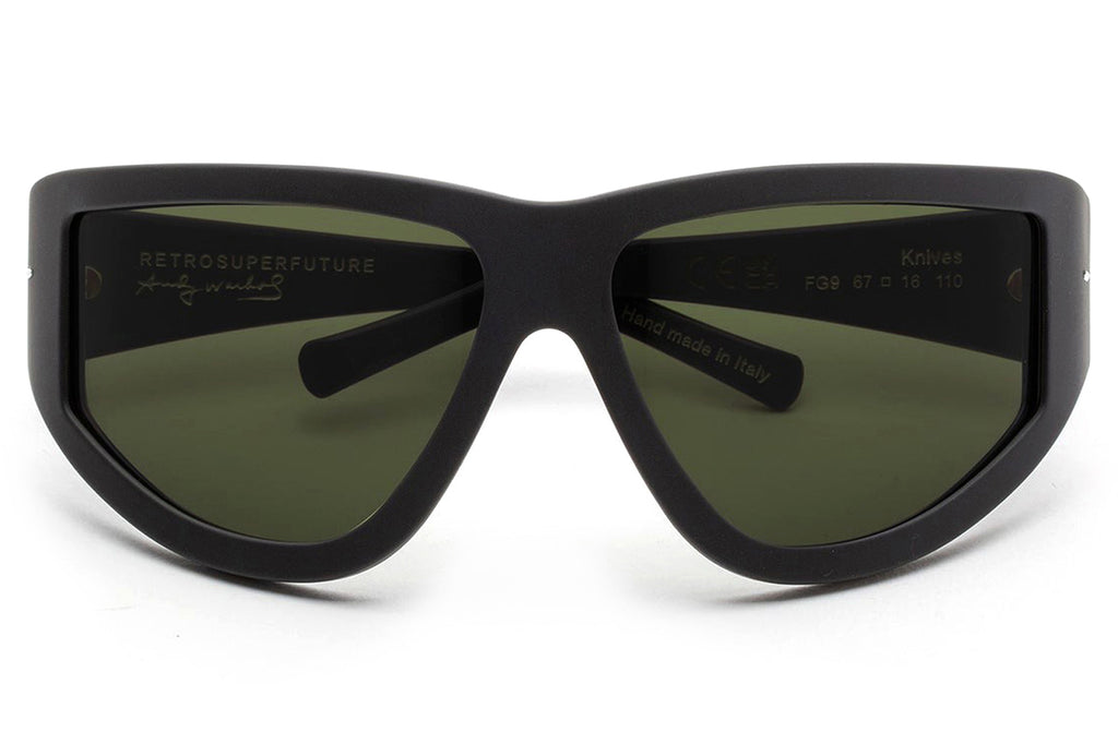 Retro Super Future® - Knives Sunglasses Matte Black