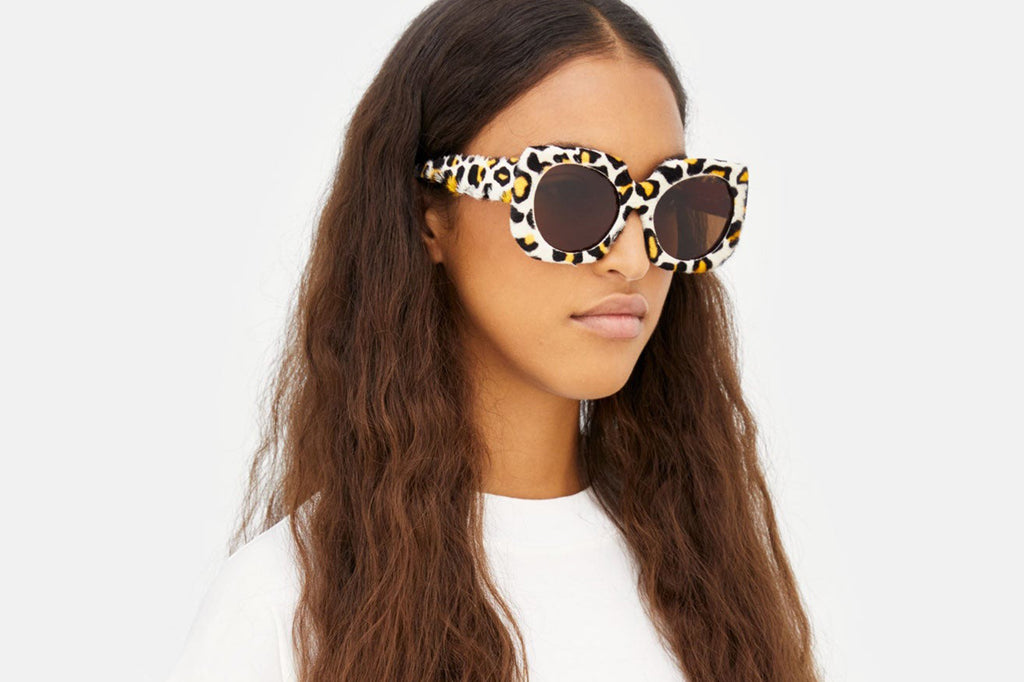 Marni® - Jellyfish Lake Sunglasses Delacouri Leopard