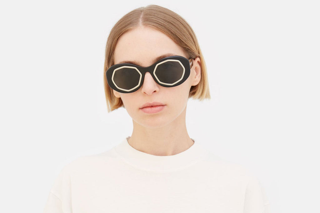 Marni® - Mount Bromo Sunglasses Black/Silver