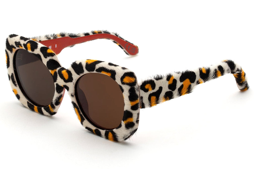 Marni® - Jellyfish Lake Sunglasses Delacouri Leopard