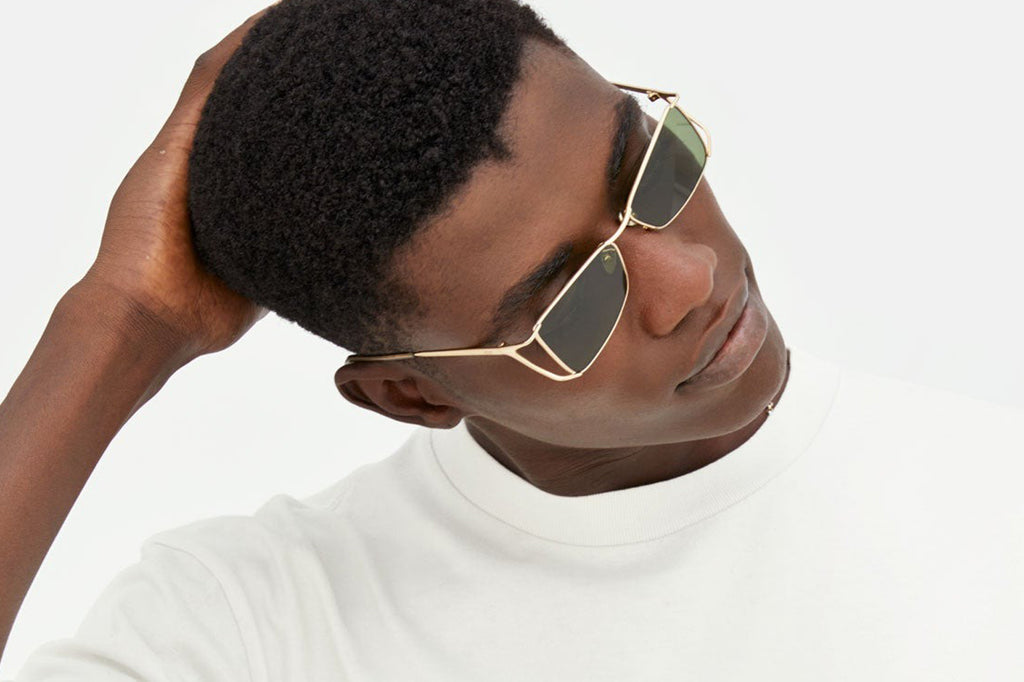 Retro Super Future® - Anaki Sunglasses Gold