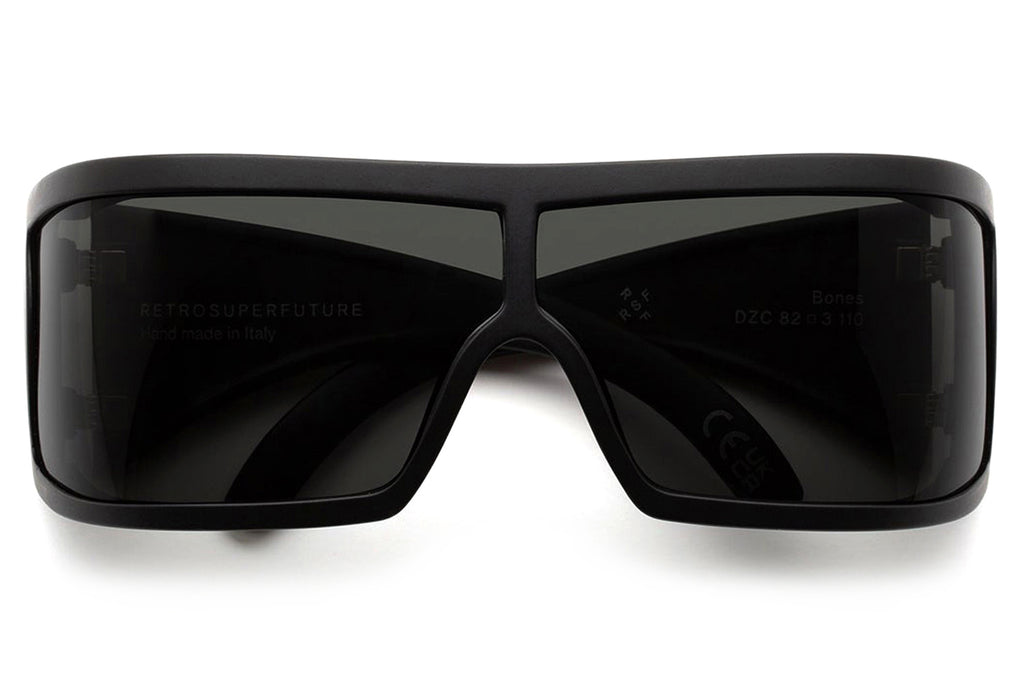Retro Super Future® - Bones Sunglasses Black