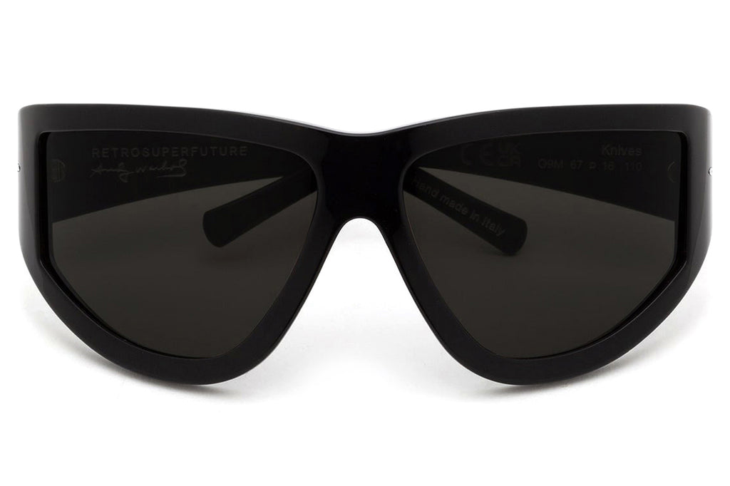 Retro Super Future® - Knives Sunglasses Black