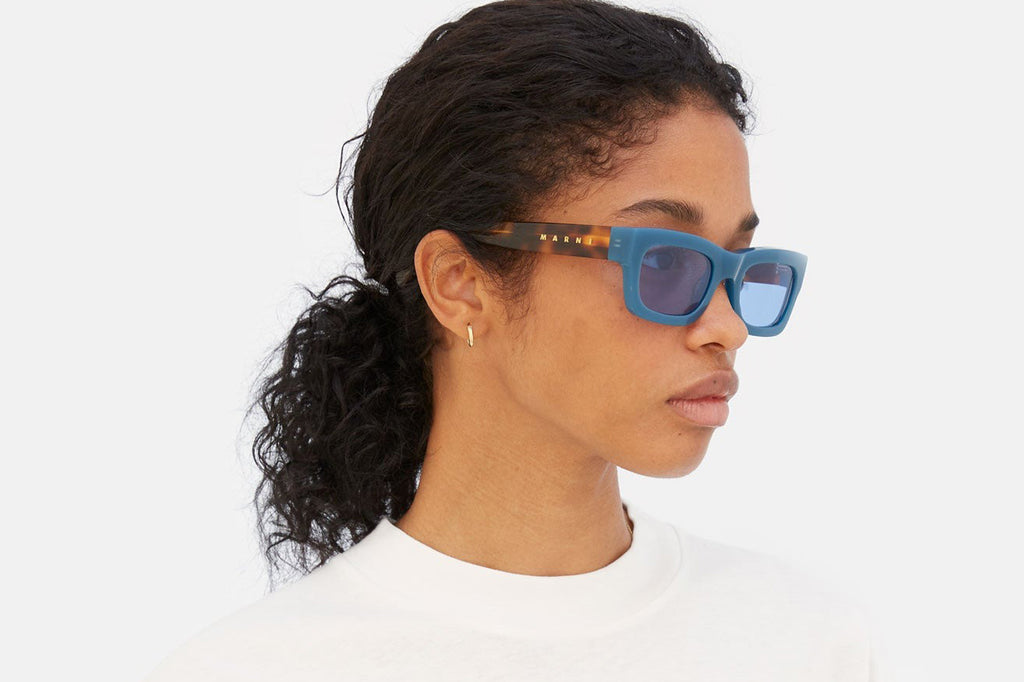 Marni® - Kawasan Falls Sunglasses Bright Blue