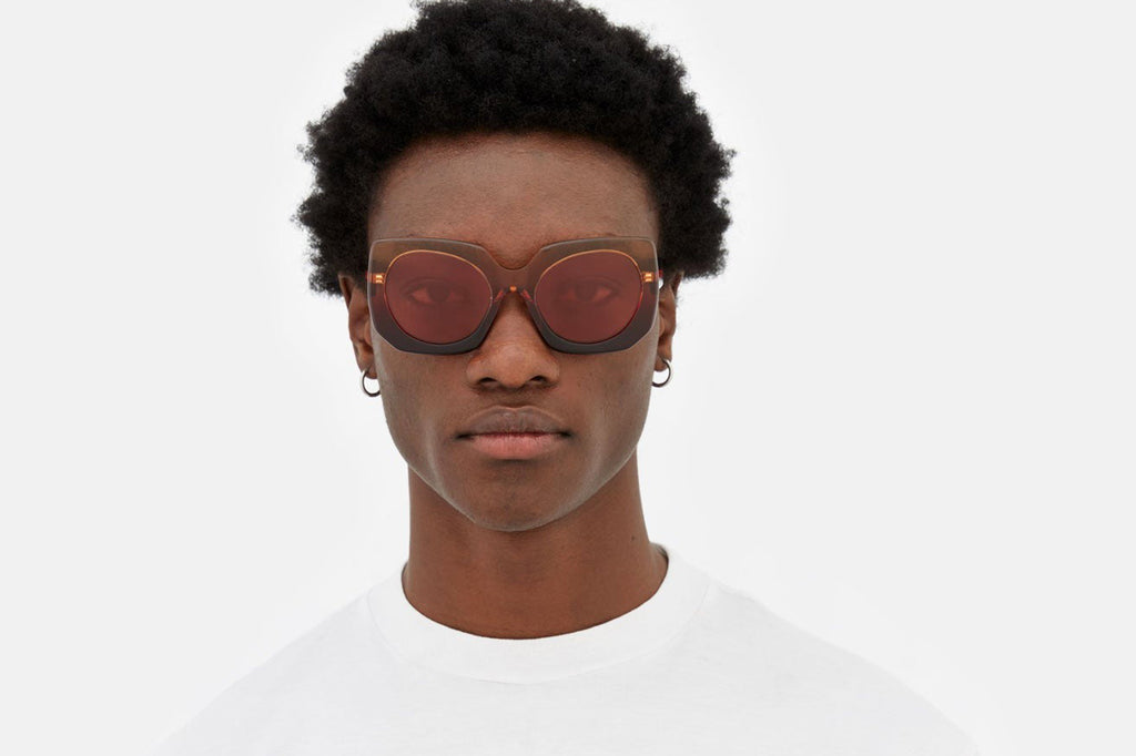 Marni® - Jellyfish Lake Sunglasses Lava Fade