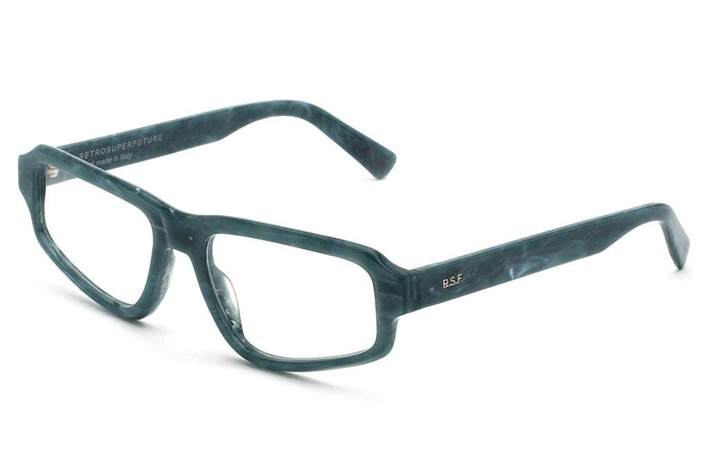 Retro Super Future® - Numero 113 Eyeglasses Marble Turquoise