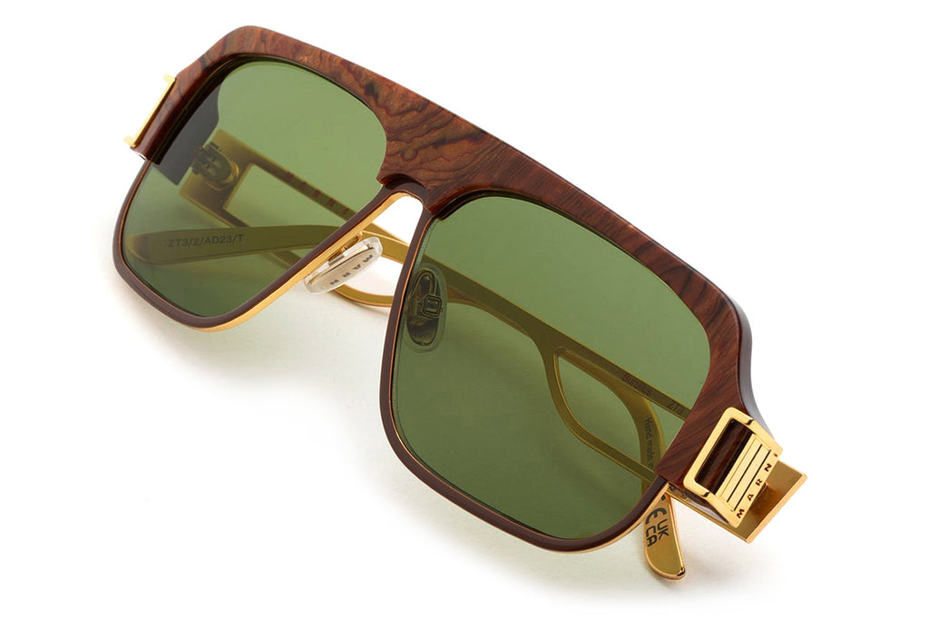 Marni® - Burullus Sunglasses Radica/Gold