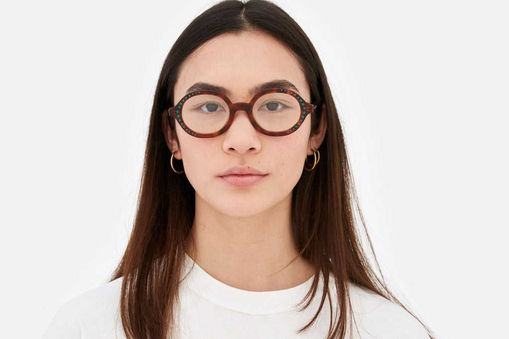 Marni® - Nakagin Tower Eyeglasses Blonde Havana