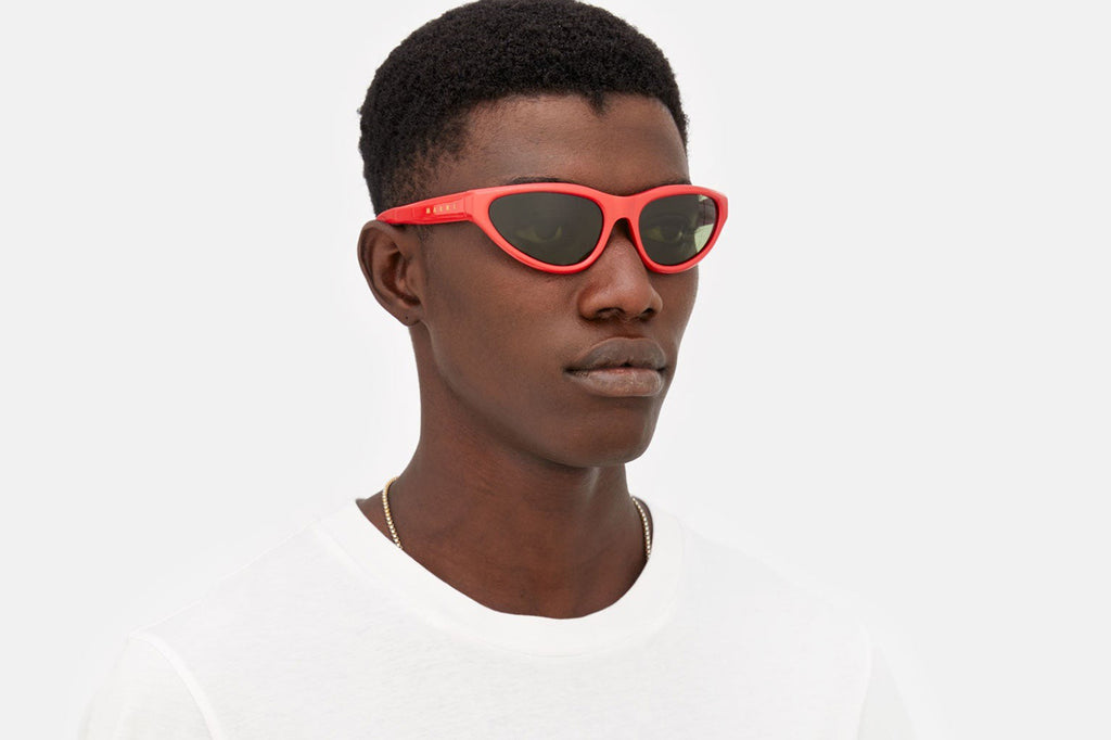 Marni® - Mavericks Sunglasses Solid Red