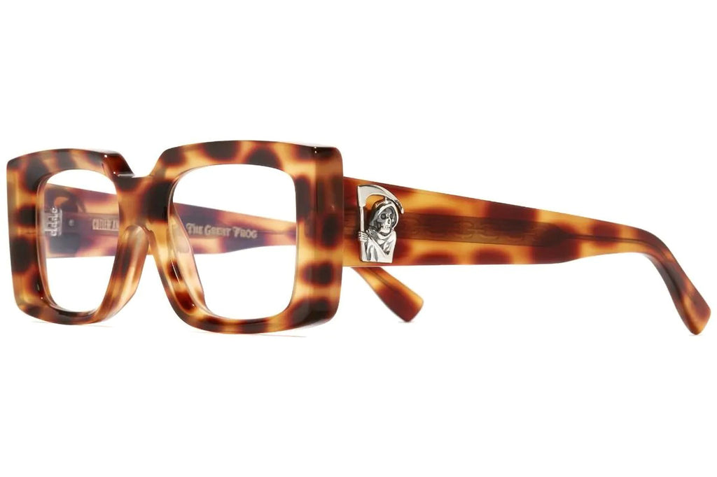 Cutler & Gross - The Great Frog Mini Reaper Eyeglasses Leopard Havana