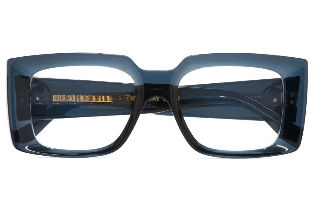 Cutler & Gross - The Great Frog Mini Reaper Eyeglasses Deep Blue Crystal