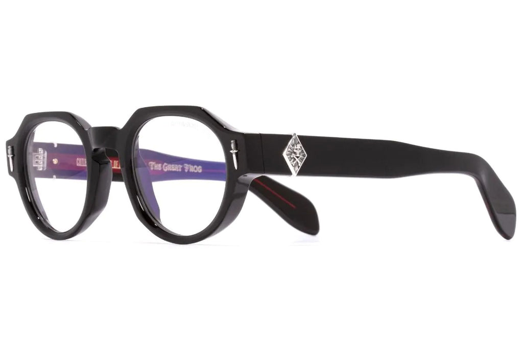 Cutler & Gross - The Great Frog Lucky Diamond I Eyeglasses Black