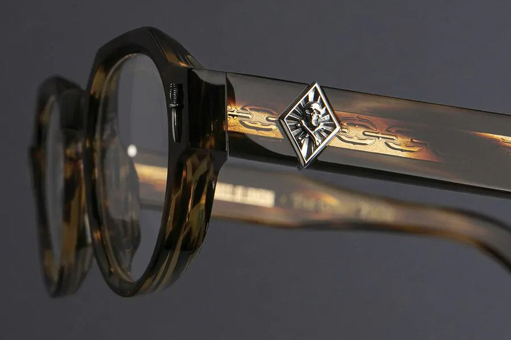 Cutler & Gross - The Great Frog Lucky Diamond I Eyeglasses Havana