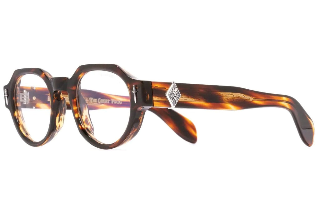 Cutler & Gross - The Great Frog Lucky Diamond I Eyeglasses Havana