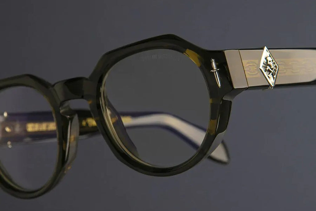 Cutler & Gross - The Great Frog Lucky Diamond I Eyeglasses Olive