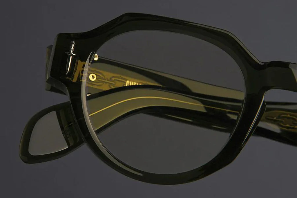 Cutler & Gross - The Great Frog Lucky Diamond I Eyeglasses Olive