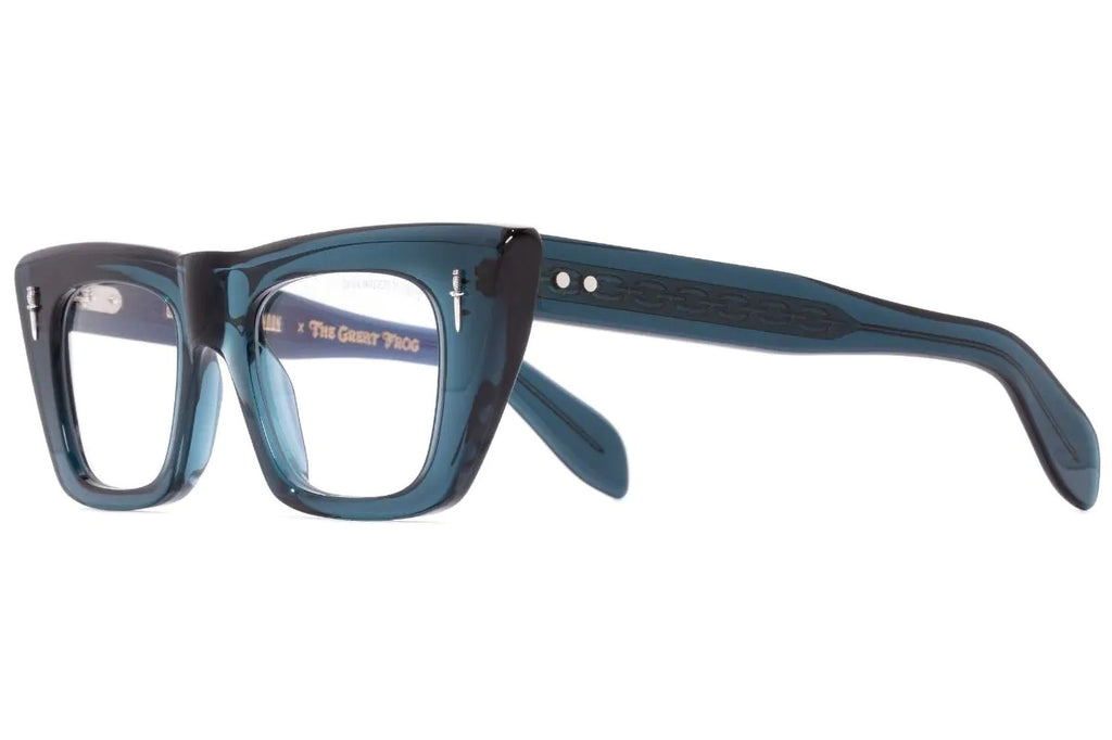 Cutler & Gross - The Great Frog Love and Death Eyeglasses Deep Teal