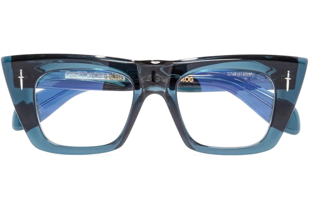 Cutler & Gross - The Great Frog Love and Death Eyeglasses Deep Teal