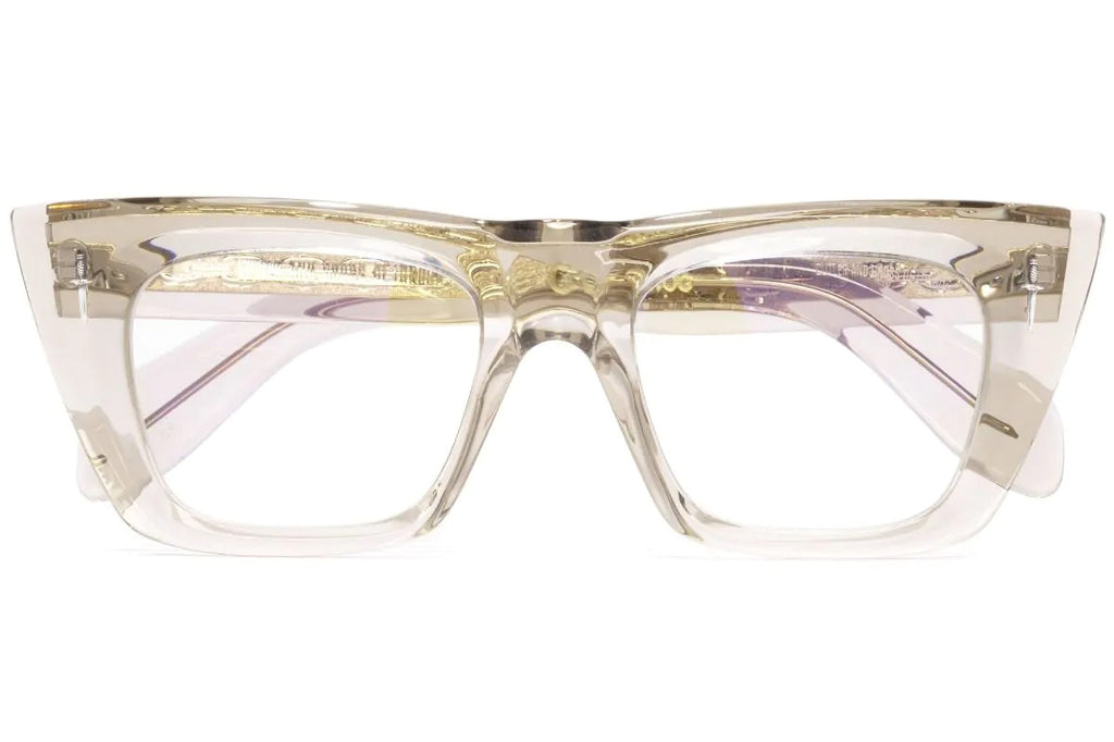 Cutler & Gross - The Great Frog Love and Death Eyeglasses Sand Crystal
