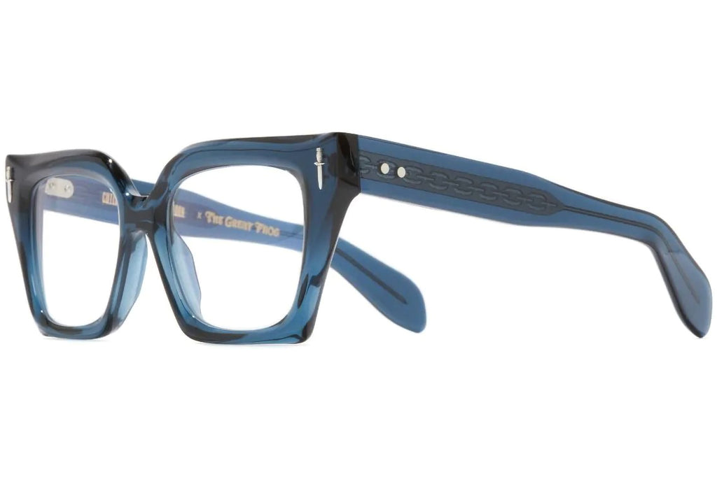 Cutler & Gross - The Great Frog Prometheus Eyeglasses Deep Blue Crystal