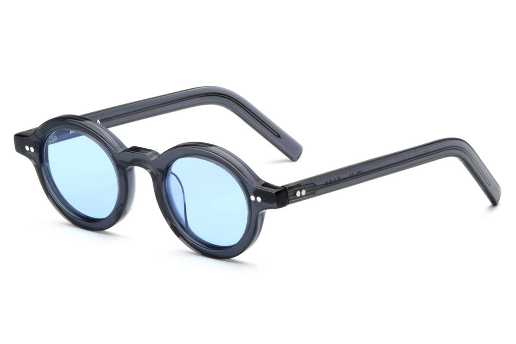 AKILA® Eyewear - Kaya Kids Sunglasses Onyx w/ Sky Blue Lenses