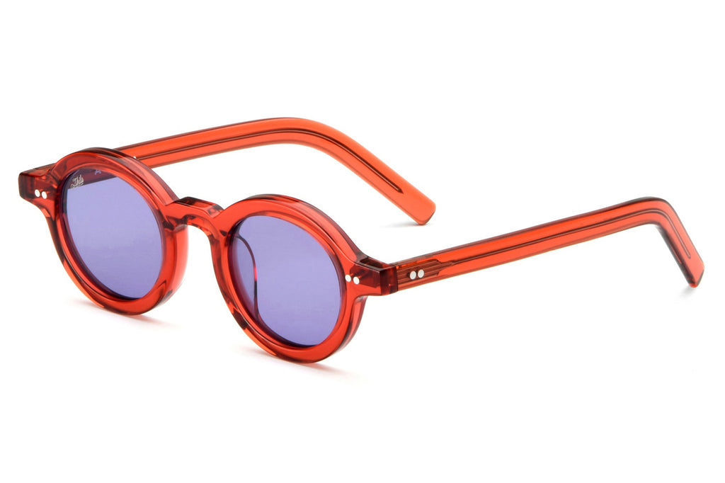AKILA® Eyewear - Kaya Kids Sunglasses Red w/ Purple Lenses