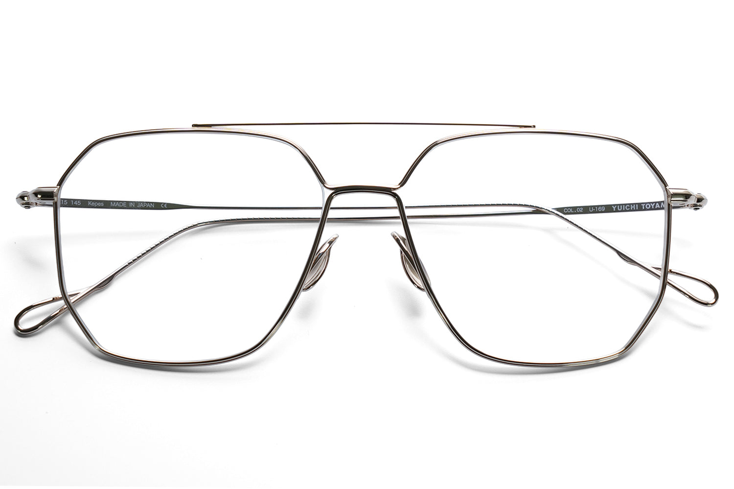 Yuichi Toyama® - Kepes (U-169) | Square Titanium Optical