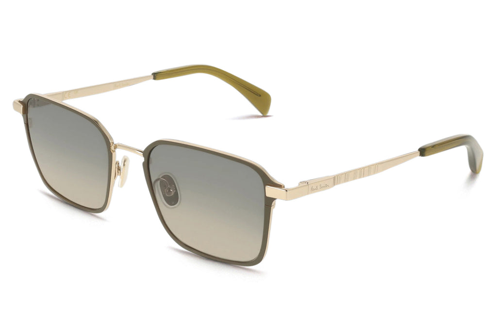 Paul Smith - Neate Sunglasses Semi Matte Medium Gold/Matte Khaki