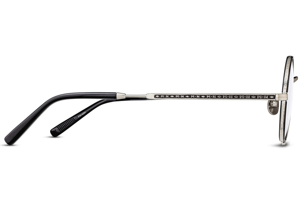 Matsuda - 10103H-I Eyeglasses Palladium White - Matte Black