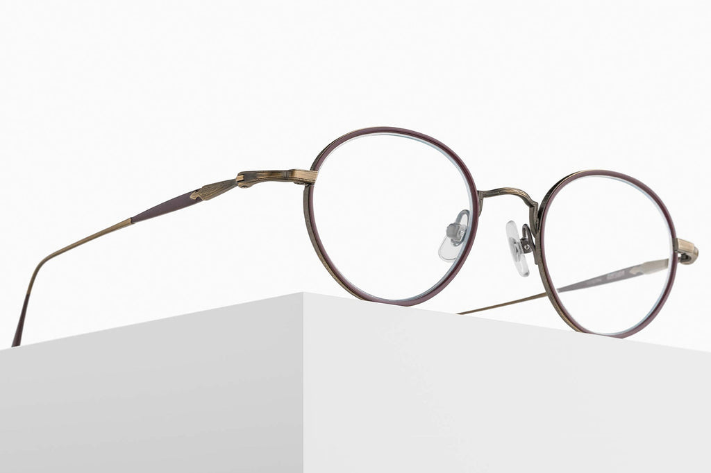 Matsuda - 10189H-I Eyeglasses Antique Gold - Brown