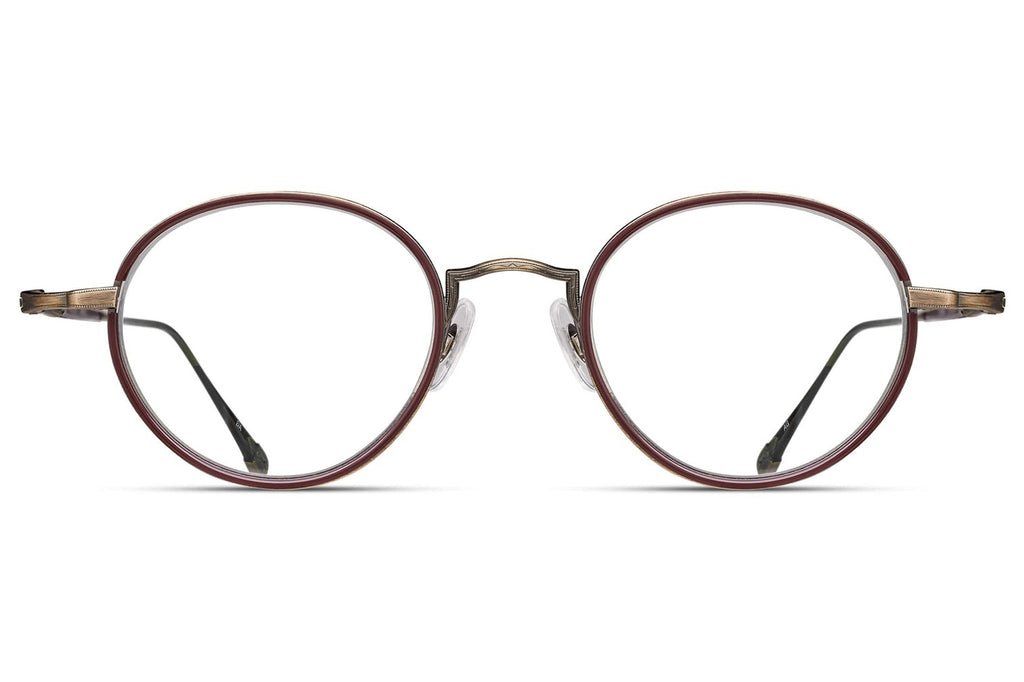 Matsuda - 10189H-I Eyeglasses Antique Gold - Brown