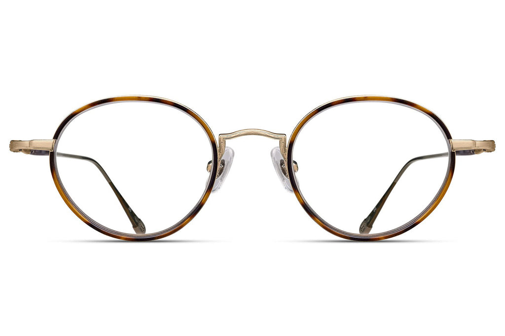 Matsuda - 10189H-I Eyeglasses Brushed Gold - Demi