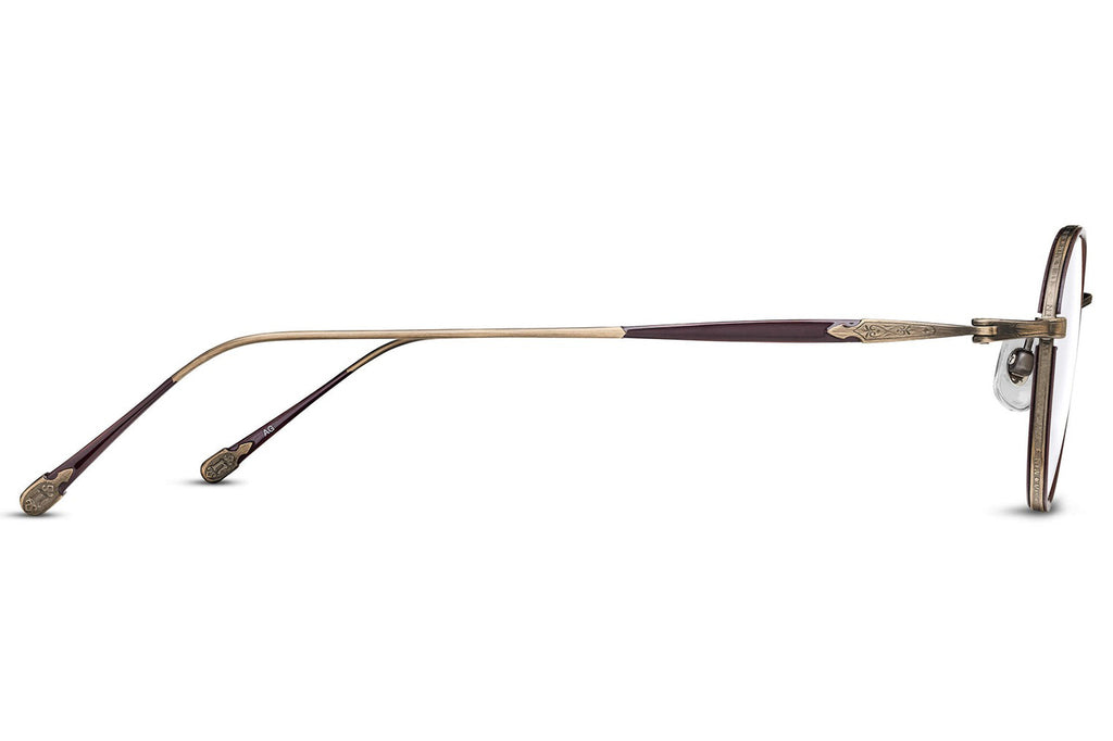 Matsuda - 10189H-I Eyeglasses Antique Gold - Brown