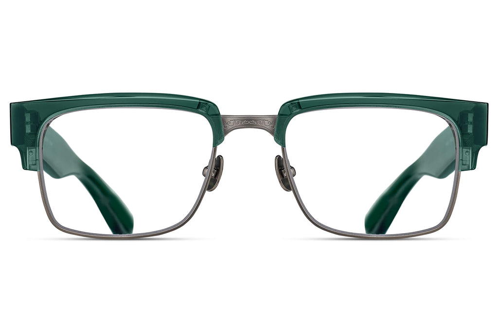 Matsuda - M2071 Eyeglasses Bottle Green - Antique Silver