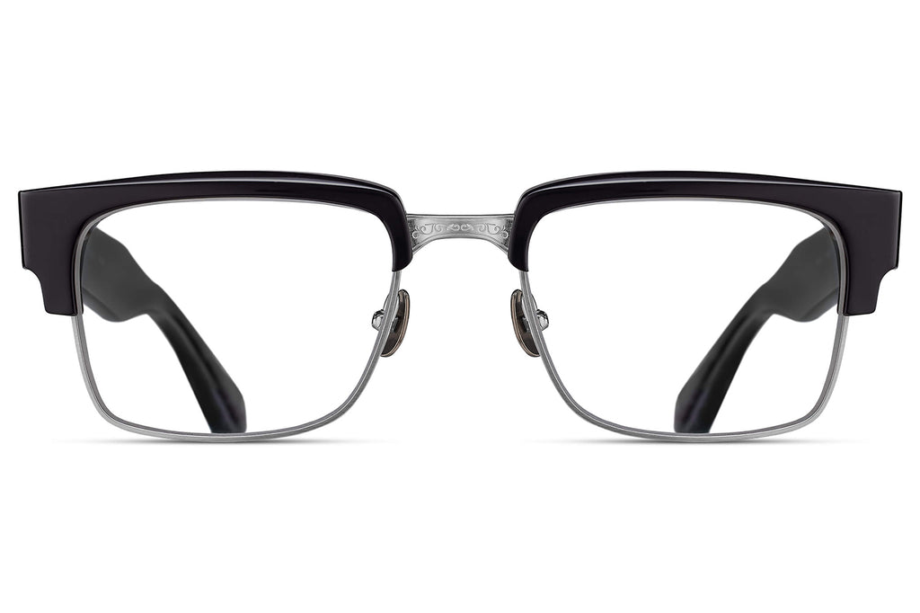 Matsuda - M2071 Eyeglasses Black - Brushed Silver